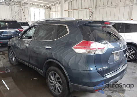 2016 Nissan Rogue Sl из США, поврежденный, VIN 5N1AT2MT6GC790274